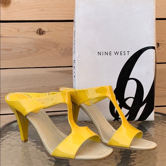 Nine West Shoes - 🆕 Yellow Nine West Heels 💛